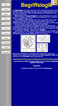 Mobile Screenshot of begriffslogik.de